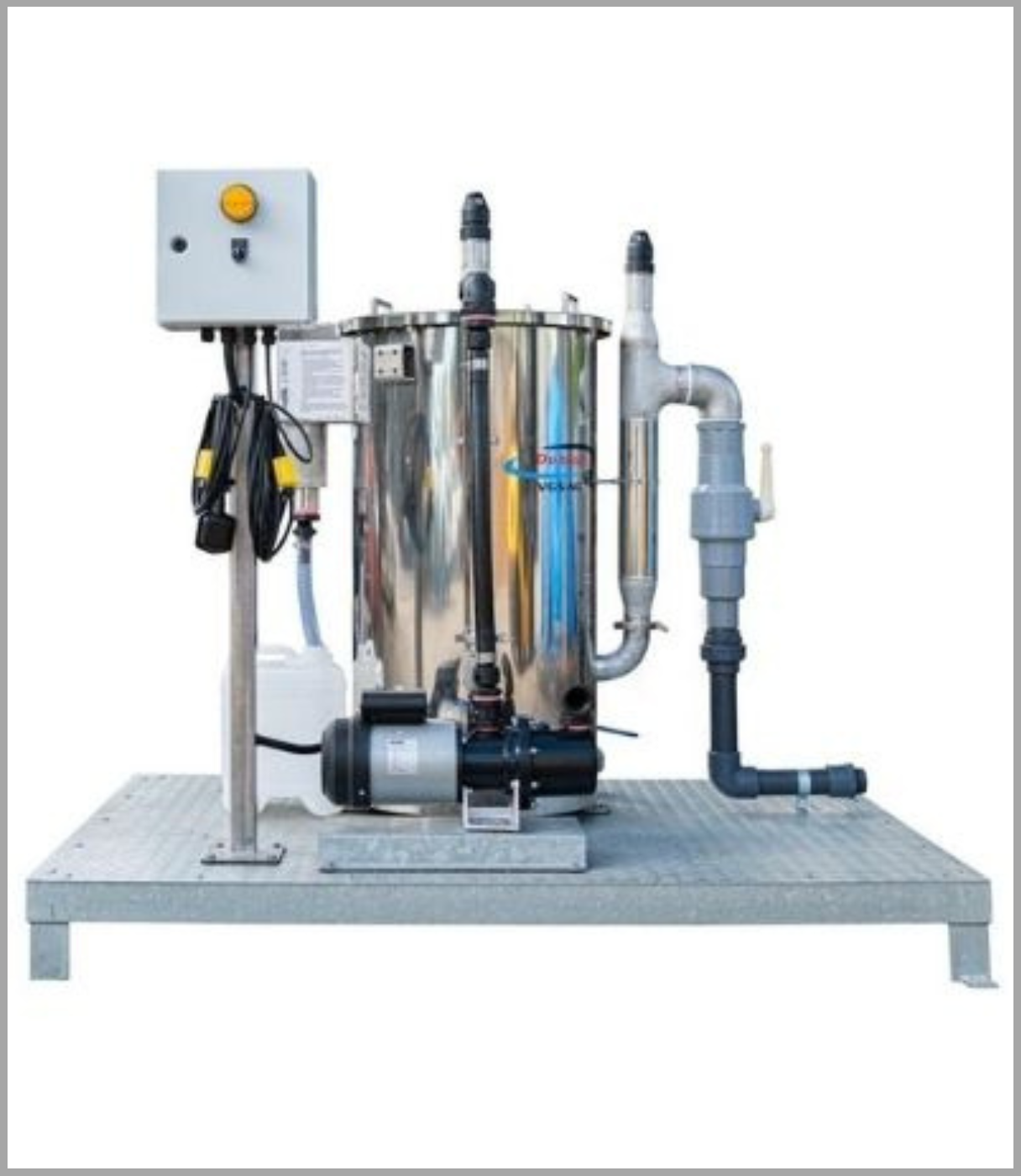 Oil Water Separator VGS 3000 Litre Per Hour Skid Mounted System